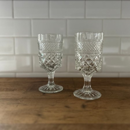 Clear Goblets